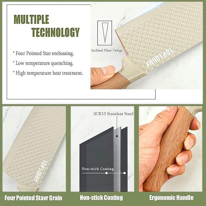 6 PC Premium Kitchen Knife Set