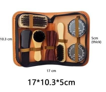 7pc Shoe Shine Kit
