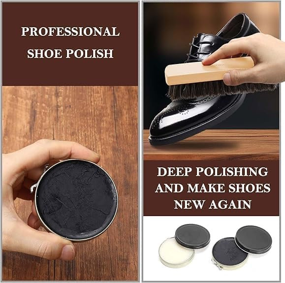 7pc Shoe Shine Kit