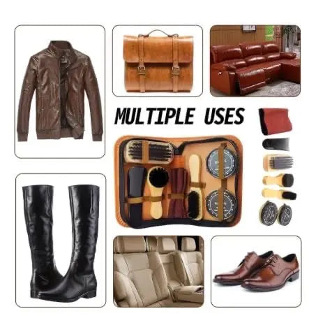 7pc Shoe Shine Kit - FIX IT STORE