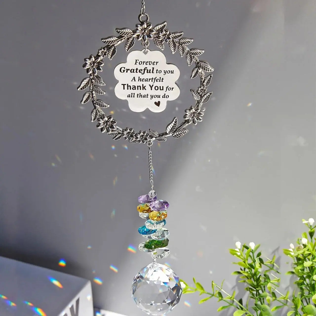 Sun catcher with engraved message - FIX IT STORE