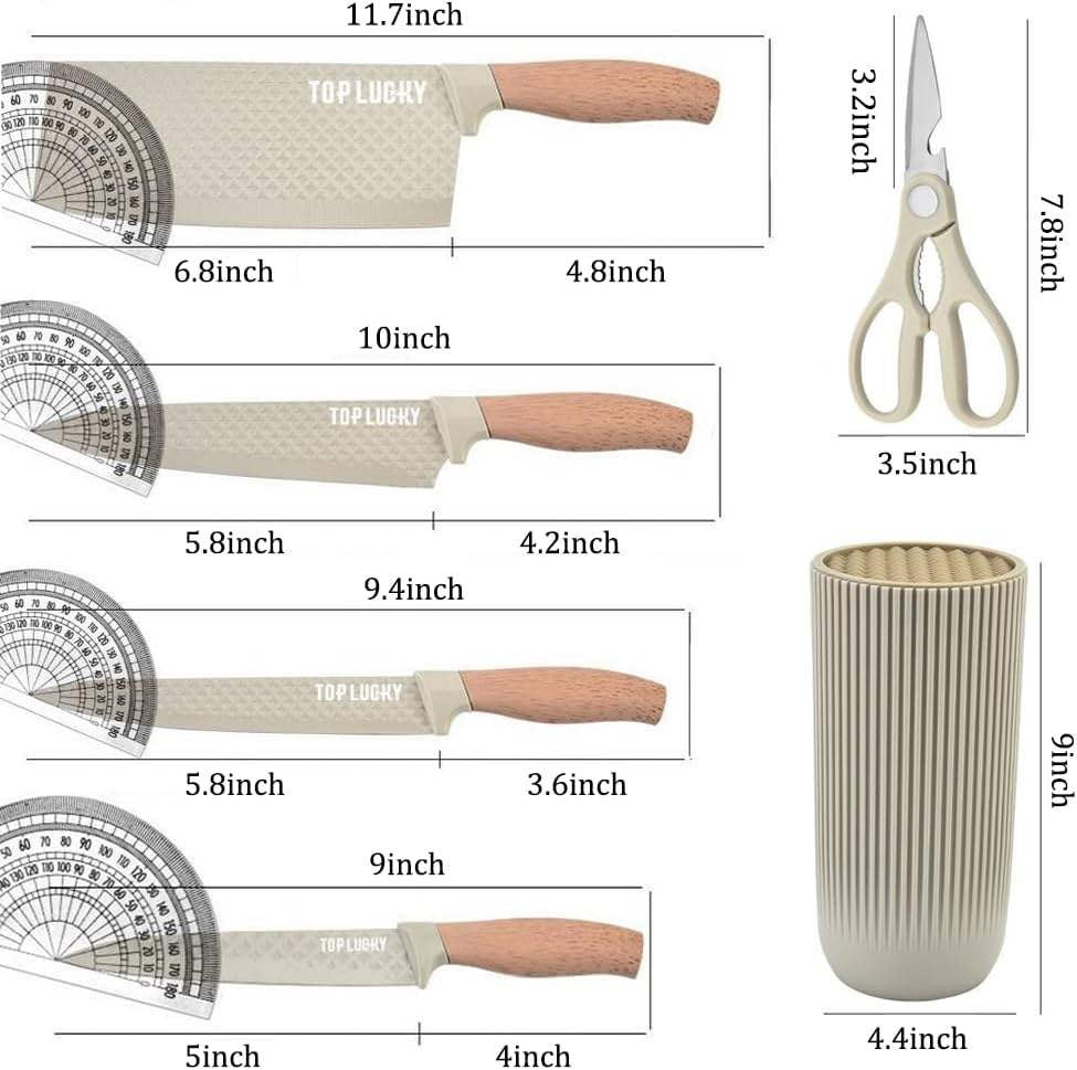 6 PC Premium Kitchen Knife Set