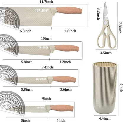 6 PC Premium Kitchen Knife Set
