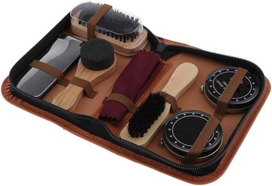 7pc Shoe Shine Kit