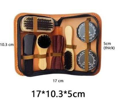 7pc Shoe Shine Kit