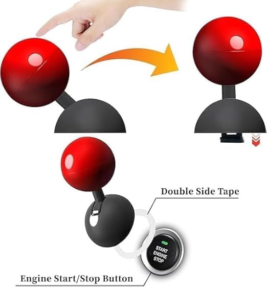 Car push button