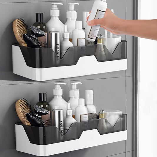 Plastic Shower Caddy Adhesive Shower Shelf
