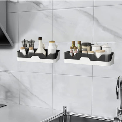 Plastic Shower Caddy Adhesive Shower Shelf