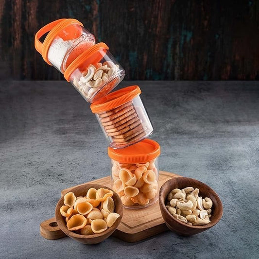 4 LAYER Stackable Snack