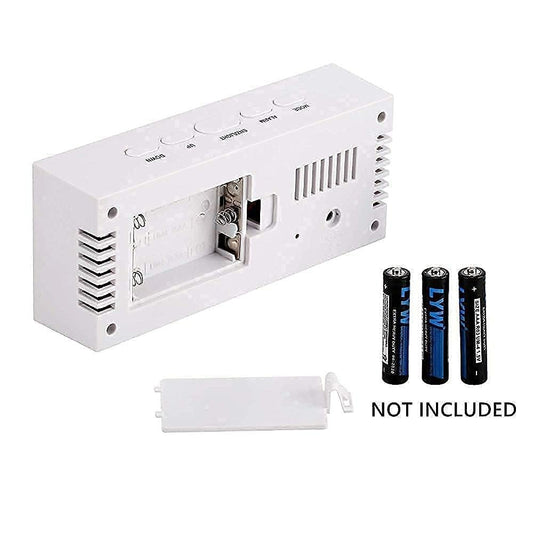 Digital LED Mirror Alarm Clock1
