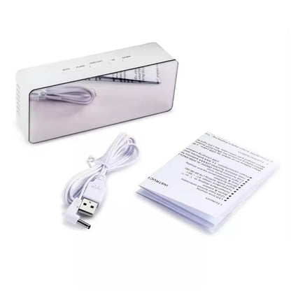 Digital LED Mirror Alarm Clock1
