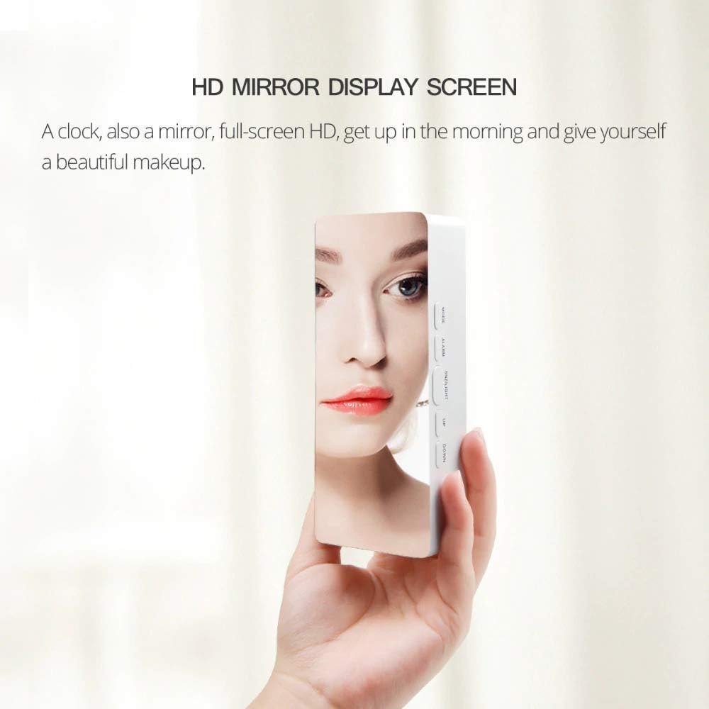 Digital LED Mirror Alarm Clock1